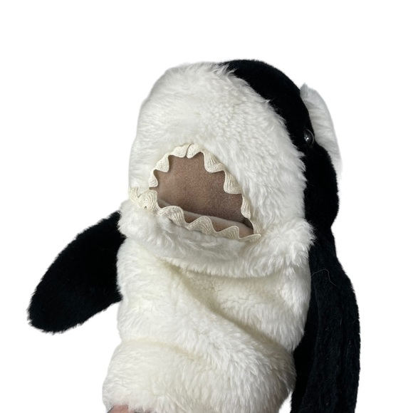Vintage Orca Killer Whale Children’s Hand Puppet Plush Simple Toy USA Made Rare - Picture 11 of 14